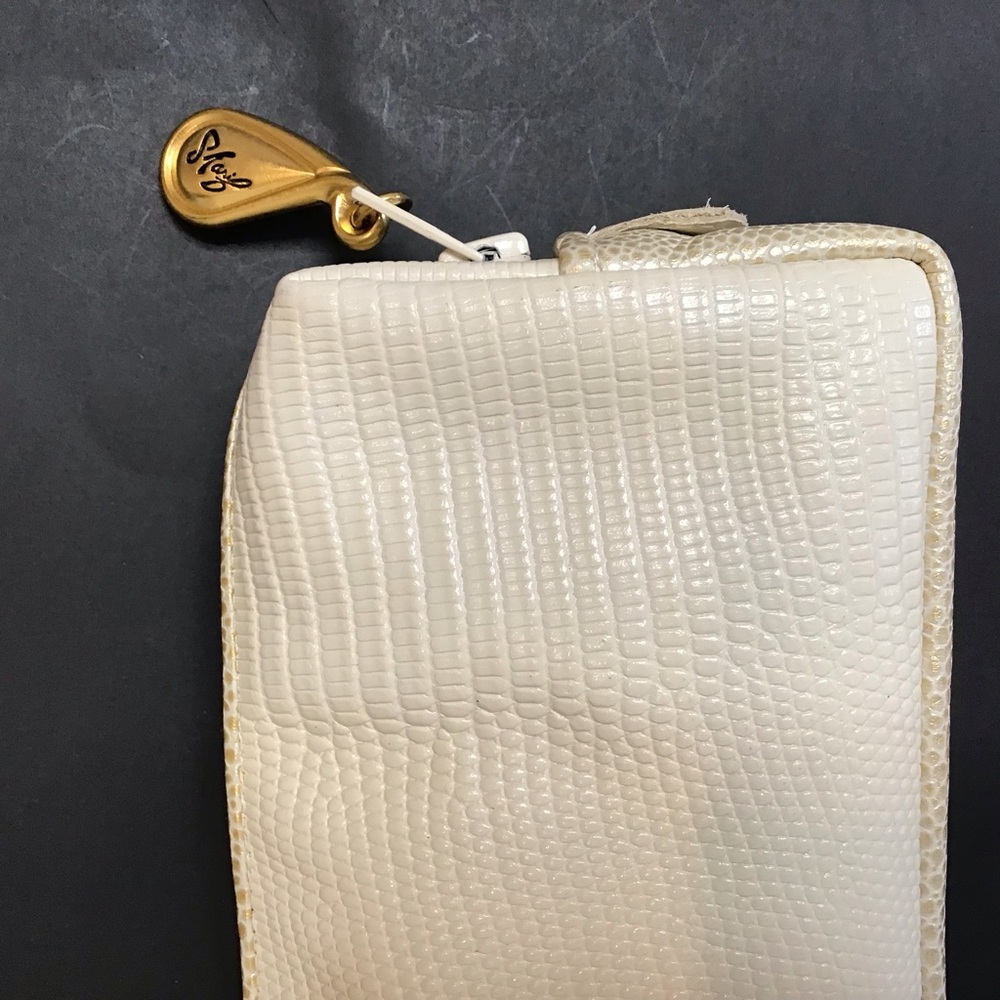 Sharif Zigzag Pattern Clutch - image 5